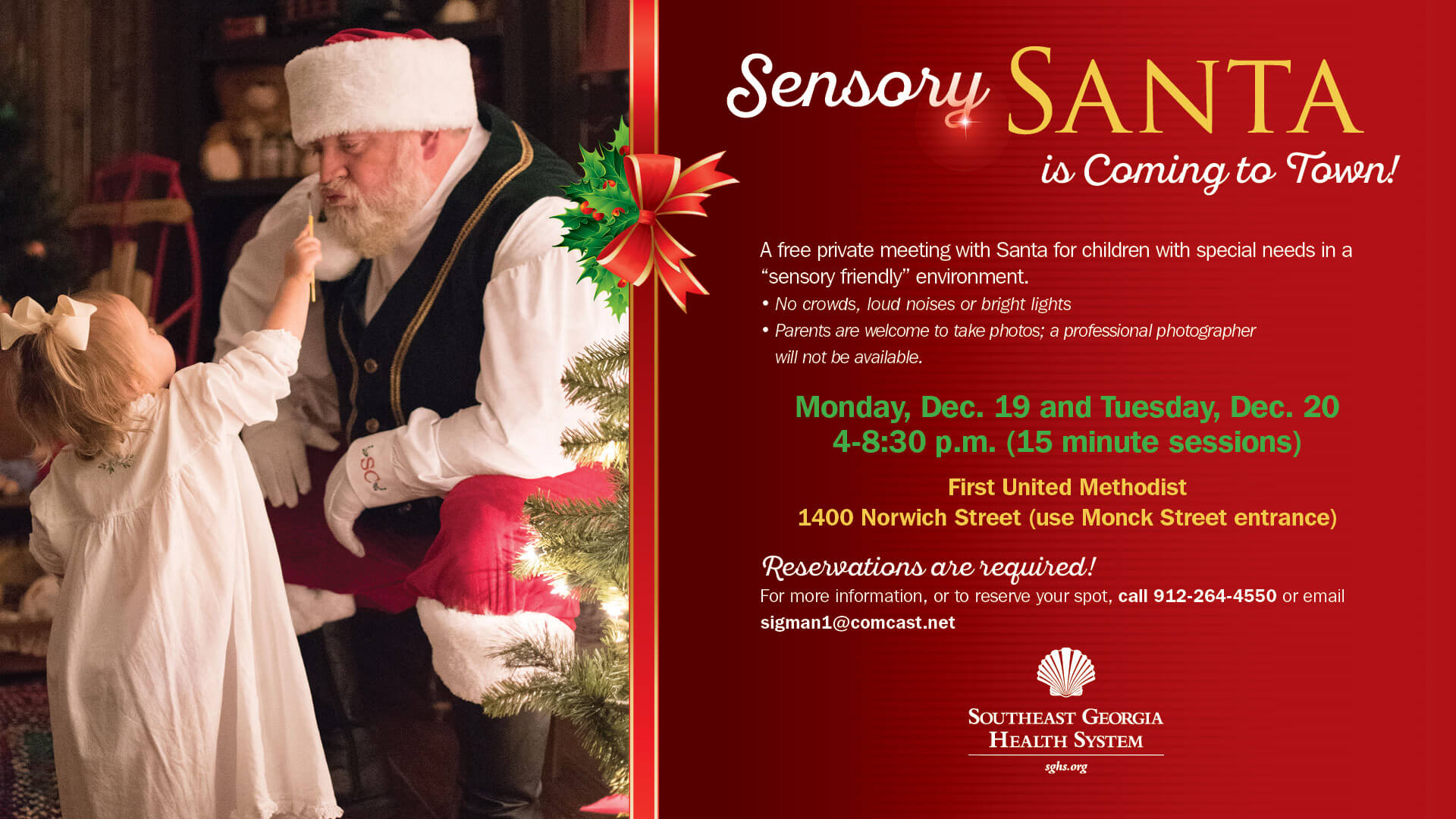 SGHS 2022 Sensory Santa