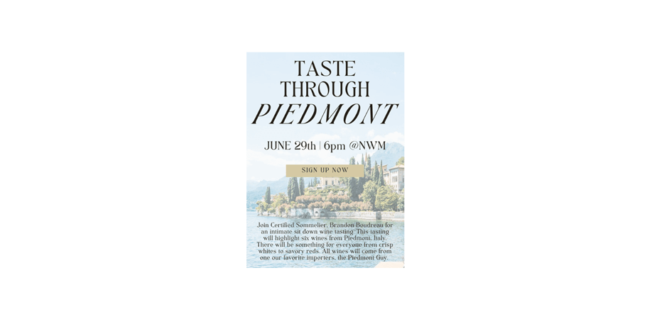 Taste Through Piedmont