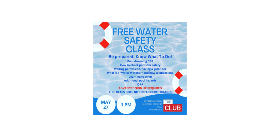 The Club - Free Water Safety Class