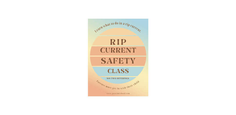 Rip Current Safety Class