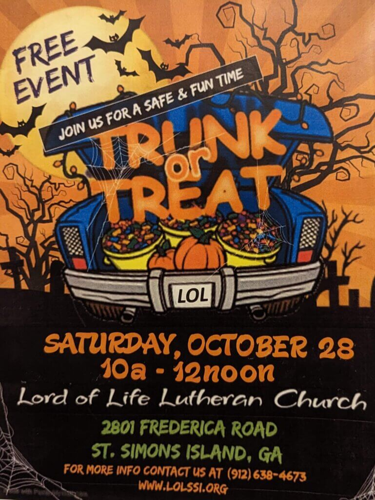 Lord of Lutheran Church Trunk or Treat