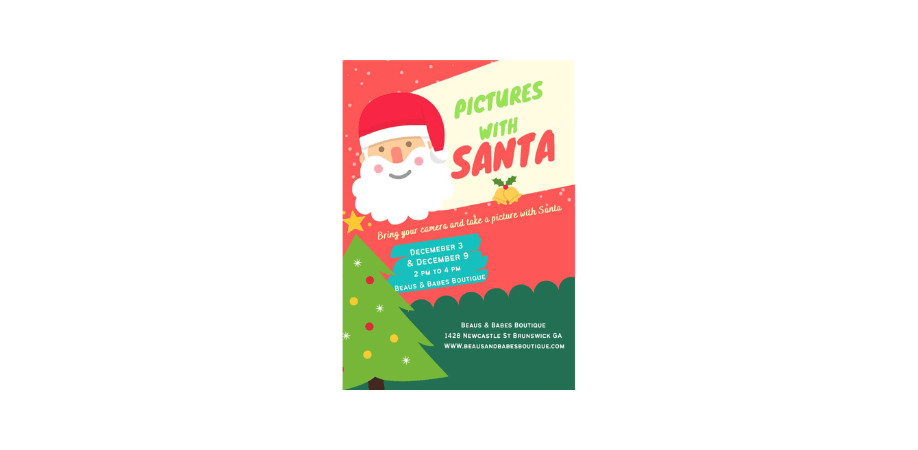 Pictures with Santa_Beaus & Babes Boutique