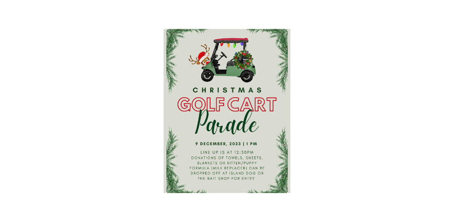 SSI Christmas Golf Cart Parade