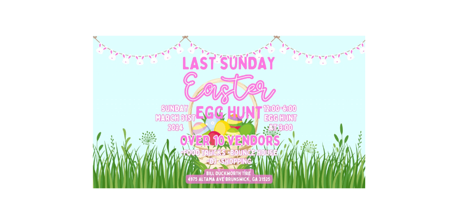 Last Sunday Easter Egg Hunt