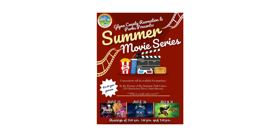 Glynn County Summer Movie Series