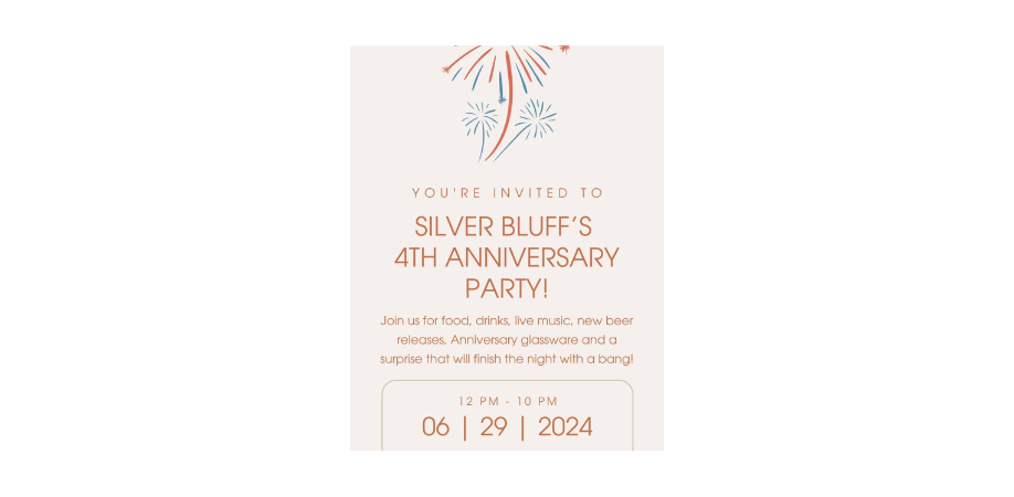 Silver Bluff Anniversary Party